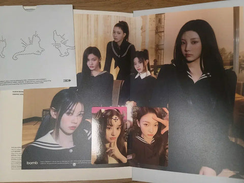 ILLIT autographed album full set unreleased promo ILLIT bomb transfer signature