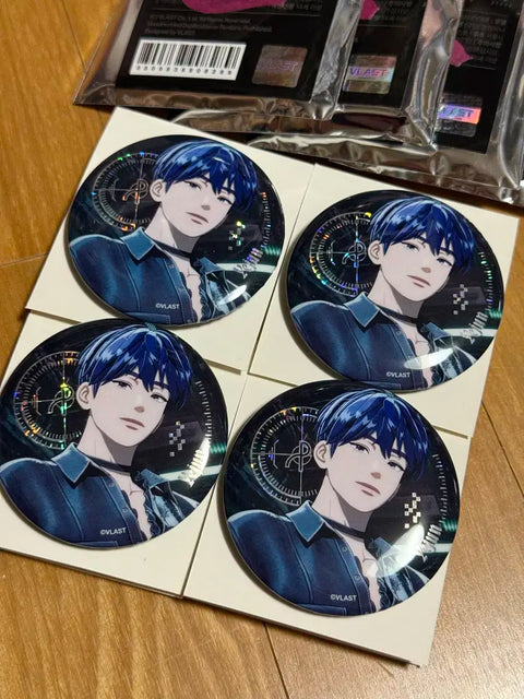 PLAVE DASH Pop-up Can Badge Black Heuk Yejun