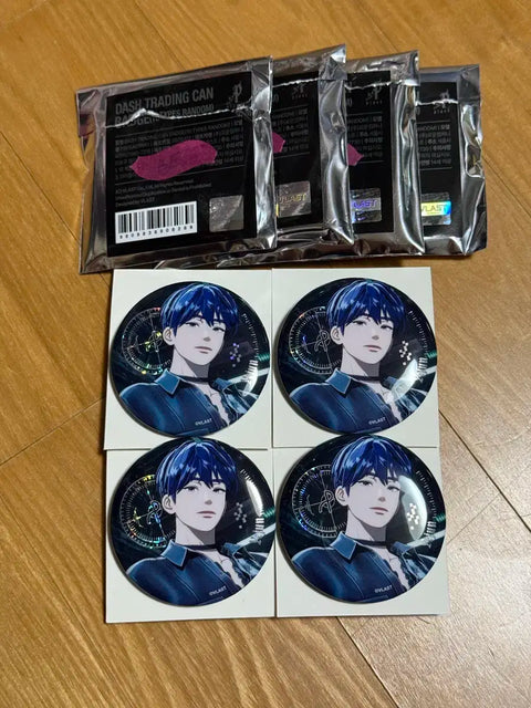 PLAVE DASH Pop-up Can Badge Black Heuk Yejun