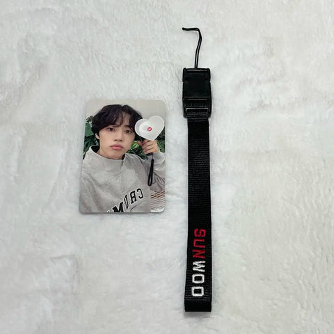 The Boyz Sunwoo Lightstick Strap Photocard