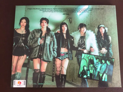 Artemis ARTMS full member autographed album