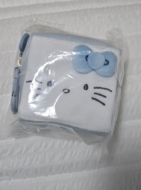 Japanese Shibuya Pop-up Sky Blue Hello Kitty Mini Pouch