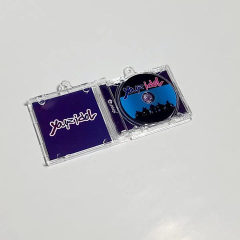 K-Pop Demon Hunters Lion Boys Your Idol Concept CD Miniature Keyring
