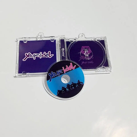K-Pop Demon Hunters Lion Boys Your Idol Concept CD Miniature Keyring