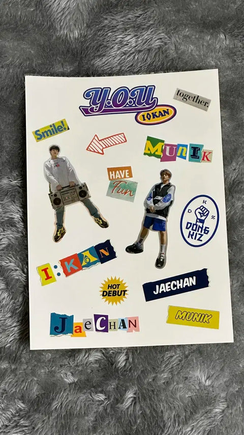 Nhãn dán album Donkeyz DKZ DKage I CAN
