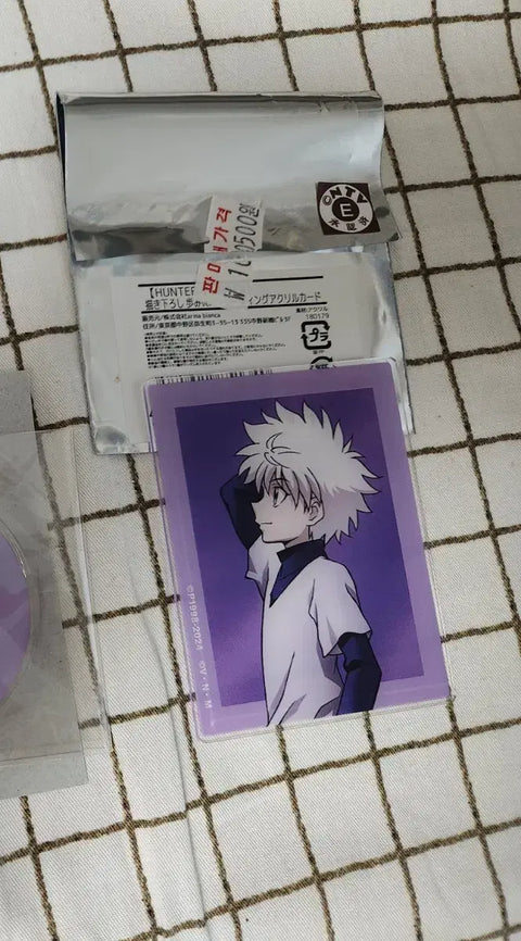 Hunter x Hunter Killua acrylic card