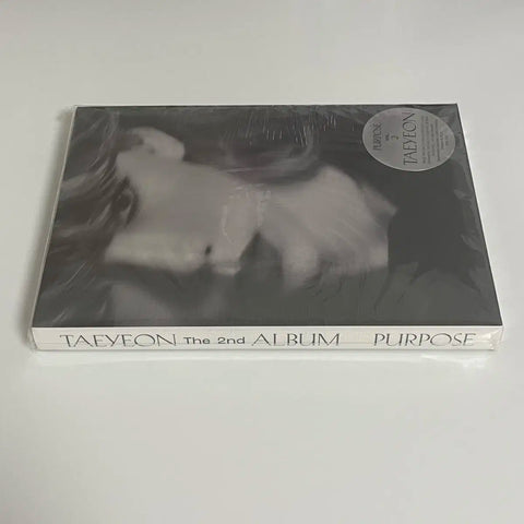 Taeyeon 2nd Album Spark Purpose White Unopened
