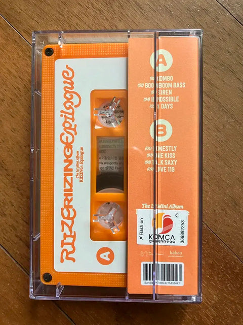 RIIZE Epilogue Cassette Tape A Type Photocard Shotaro Album