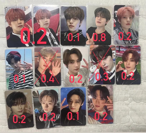 Bán/chuyển nhượng photocard Stray Kids