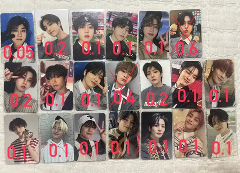 Bán/chuyển nhượng photocard Stray Kids