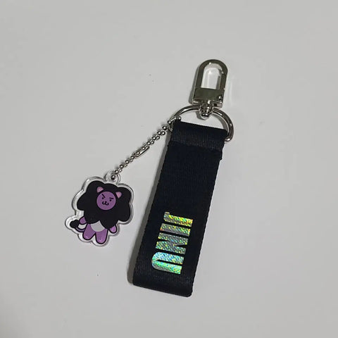 K-pop Demon Hunters Jinwoo Double-Sided Strap Keyring
