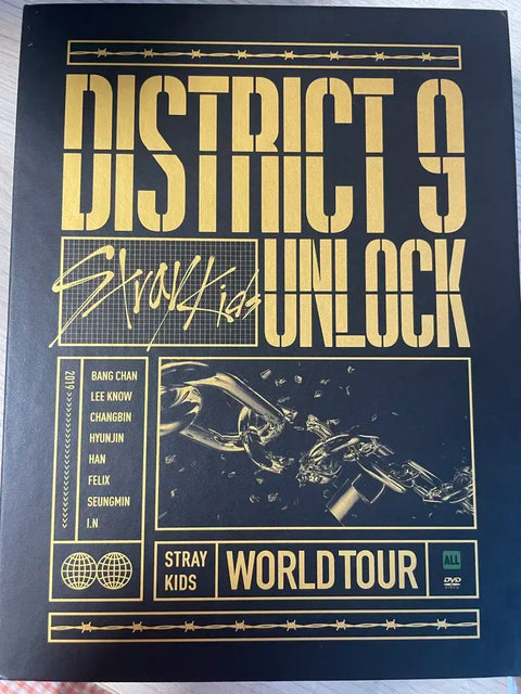 Stray Kids SKZ Unlock Concert DVD + Pre-order Limited Edition Postcard