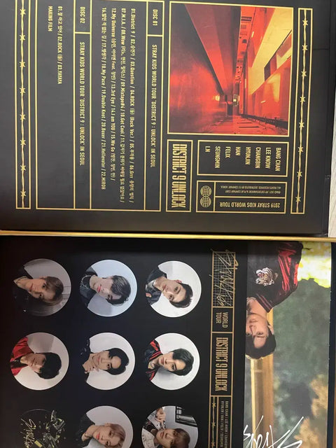 Stray Kids SKZ Unlock Concert DVD + Pre-order Limited Edition Postcard