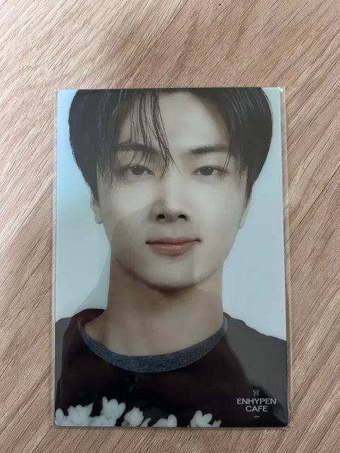 ENHYPEN YOI Japan Pop-up Cafe Transparent Card Postcard