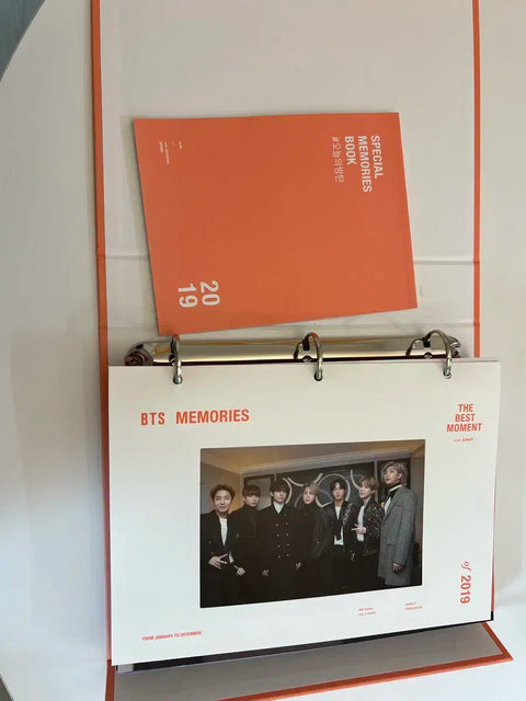 2019 BTS Memories Photobook DVD