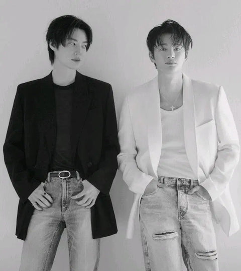 Transfer of Cosmopolitan magazine featuring Seo In-guk and Ahn Jae-hyun.