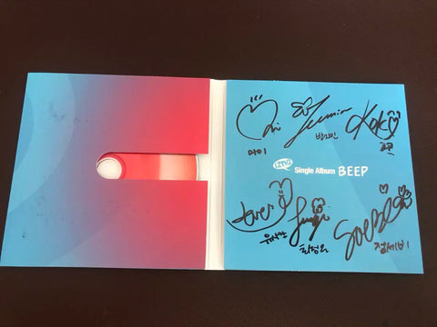 Izna signed album from Dising