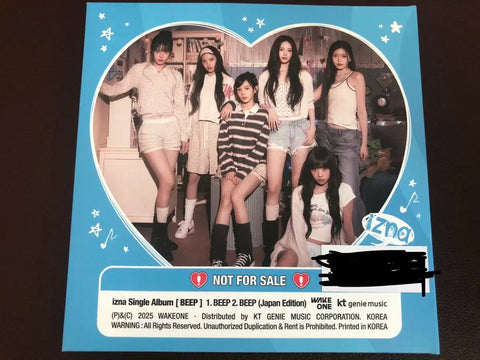 Izna signed album from Dising