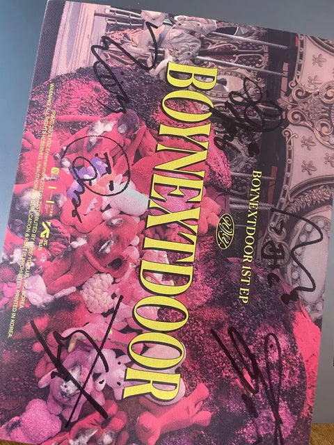 BONEDO why signed album