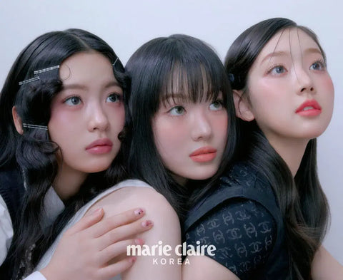 Marie Claire magazine with group Kiki Chanel Beauty pictorial - for sale