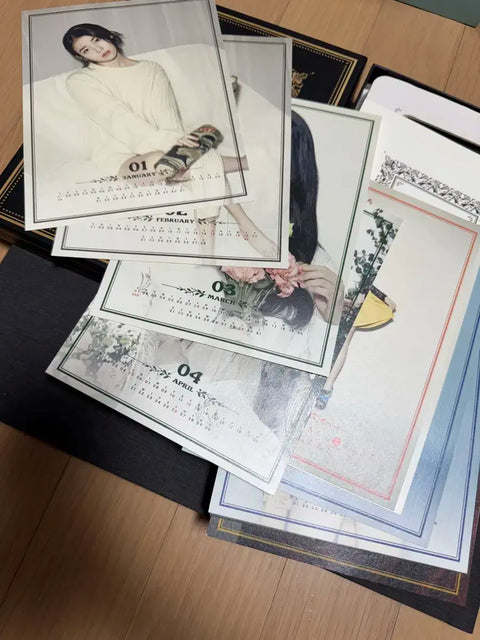 IU 2015 Calendar Frame Season's Greetings Photocard