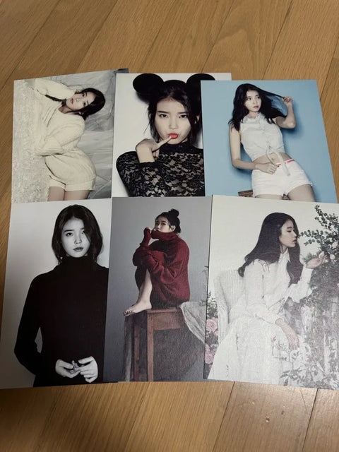 IU 2015 Calendar Frame Season's Greetings Photocard