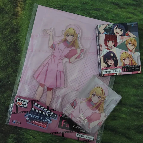 Massive Discount) Oshi no Ko Ruby Acrylic Goods Set Kuji