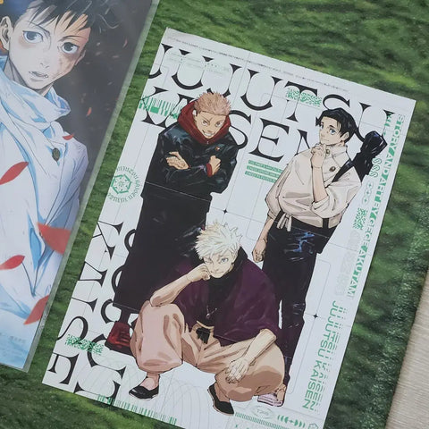 Rare Batch) Japanese Theatrical Release Early Poster) Jujutsu Kaisen 0 Movie Poster
