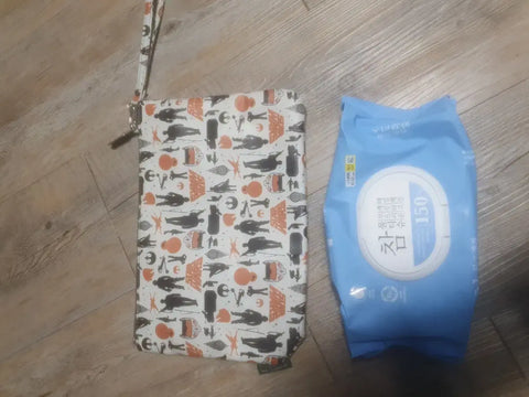 Star Wars Pattern Pouch Wrist Strap