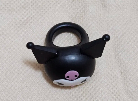 Sanrio Kuromi Face Ring Size 9-10