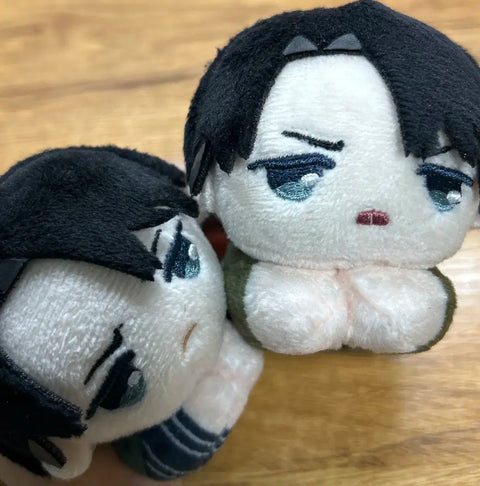 Attack on Titan Levi Hug Chara Doll Keychain Bundle
