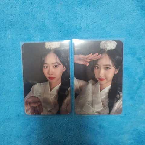 Girlfriend Viviz Everline SinB Lunar New Year Hanbok Unreleased Photocard