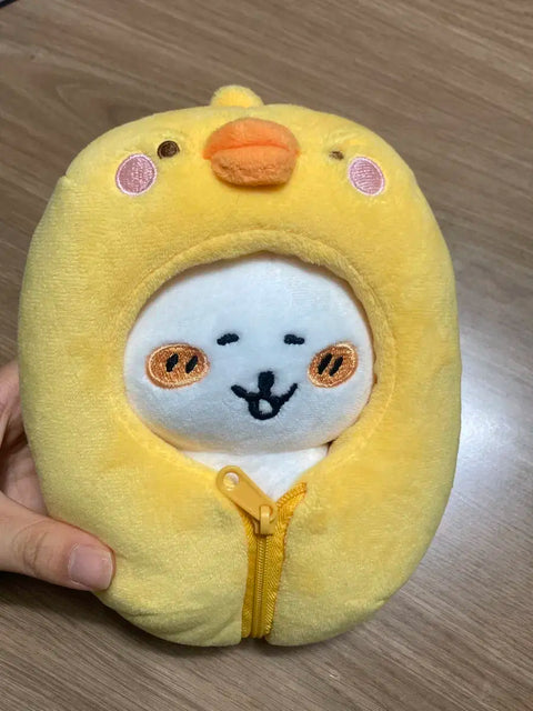 Quick sale, blushing Nongdamgom (Joke Bear) 10cm 11cm doll clothes bundle