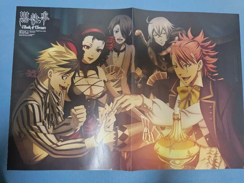 Tờ rơi tạp chí áp phích cổ điển Black Butler
