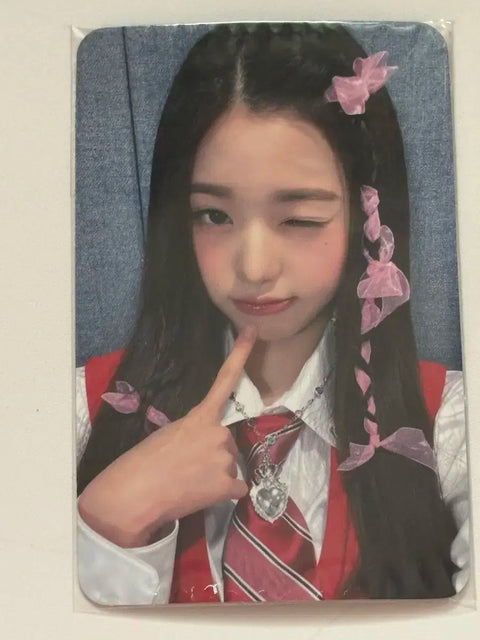 IVE Jang Wonyoung Love Dive Mokketshop photocard