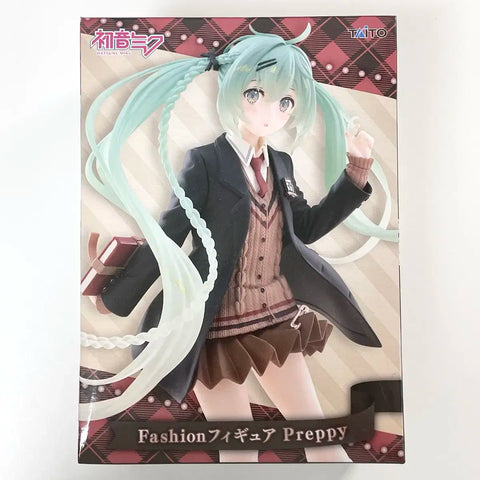 Unopened Hatsune Miku Fashion Preppy Figure Bishoujo