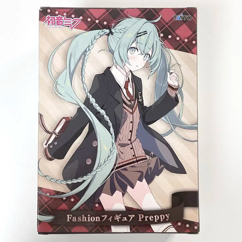 Unopened Hatsune Miku Fashion Preppy Figure Bishoujo