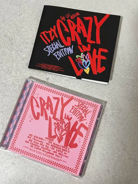 ITZY crazy in love Crazy In Love debut album photocard