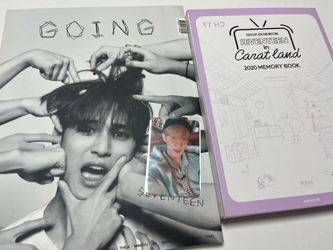 Seventeen Going Magazine & 2020 Caratland Memory Book Bundle Transfer