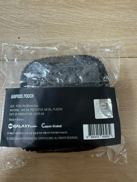 G-Dragon Übermensch AirPods Pouch Black