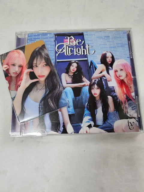 IVE Be Alright Wonyoung V version Wonyoung album photocard / Lucky Draw
