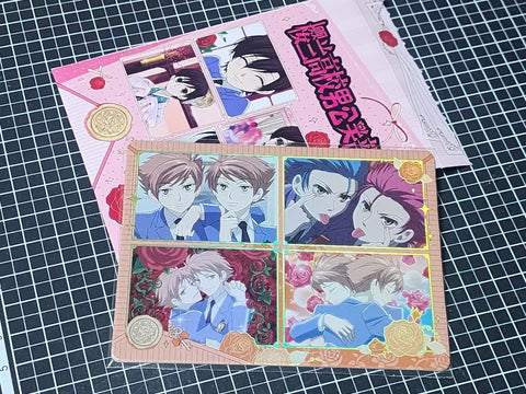 Ouran High School Host Club Hitachiin Twins Kaoru Hikaru Card