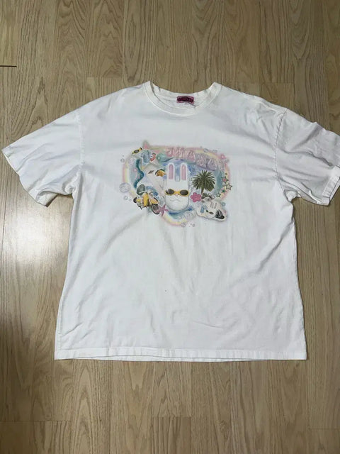Torongi The Hyundai Pop-up T-shirt White
