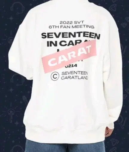 2022 6th Fan Meeting Carat Land Sweatshirt SVT