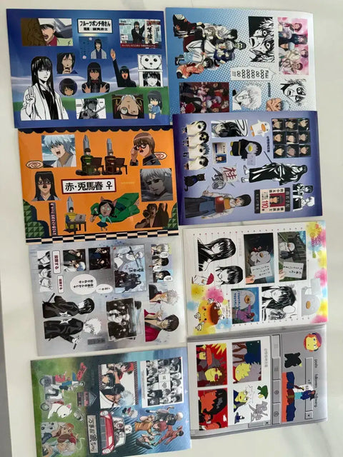 Gintama Stickers 24 Sheets Bundle Goods