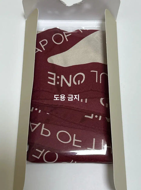 BTS Bangtan Boys Map of the Soul Scarf MAP OF THE SOUL ONE