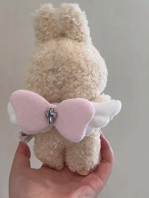 Labubu doll clothes bib wings