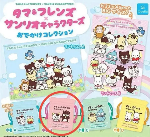 Tamagotchi Friends Sanrio Characters Outing Collection Gacha Pouch