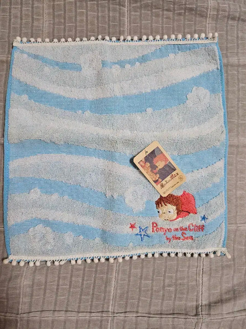 Ghibli Ponyo Hand Towel Handkerchief