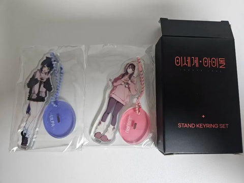 Isegye Idol Isedol Diorama Acrylic Stand T-shirt Keyring